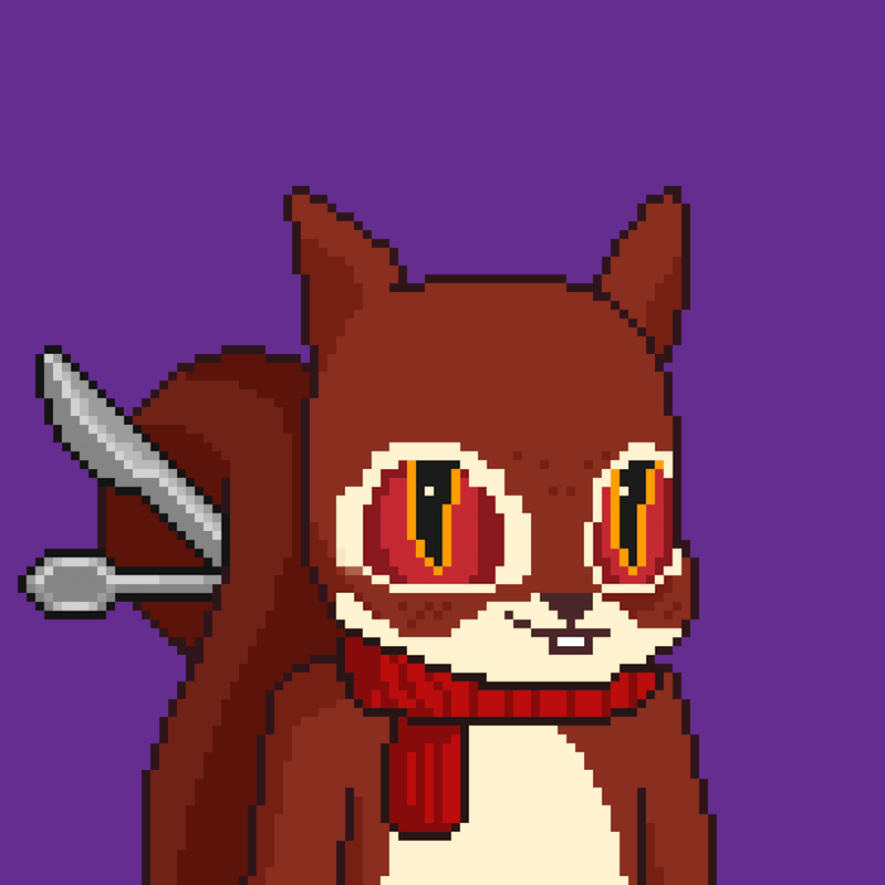 Pixel Squirrels #3221